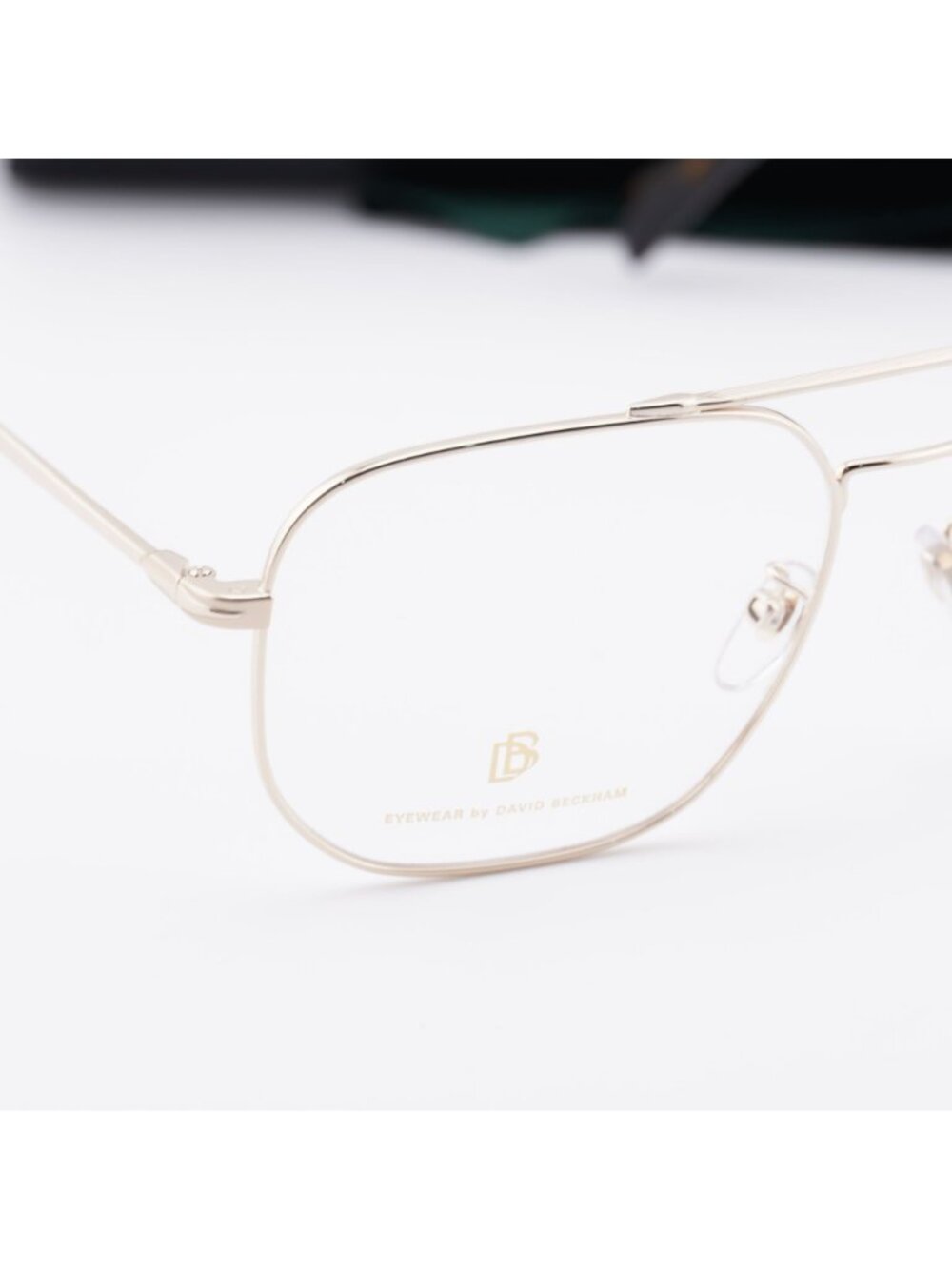 David Beckham DB 1096 0J5G 00 Aviator Eyeglasses 57mm - Gold - Picture 8 of 10